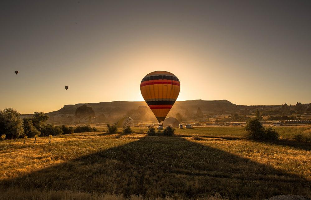 Serengeti in a Hot Air Balloon